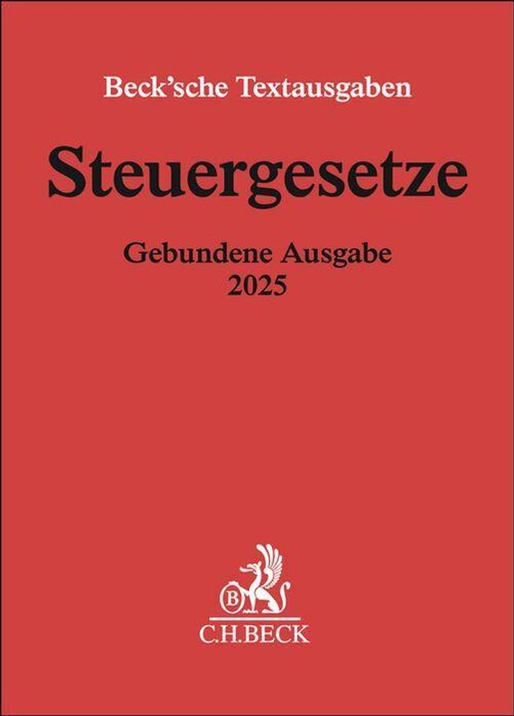 Steuergesetze Gebundene Ausgabe 2025