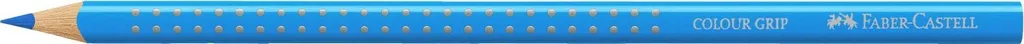 Crayon de couleur triangulaire Colour GRIP bleu fluo avec zone antiglisse