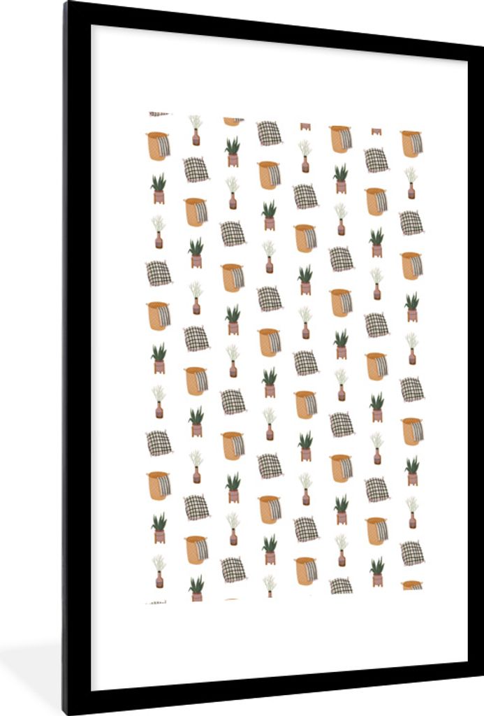 MuchoWow® MuchoWow® Gerahmtes Poster Wohnzimmer - Produktbild 