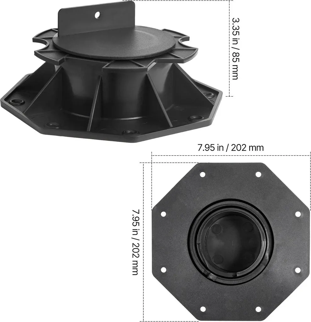 Blocchi di Supporto Professionali 2000 lbs - Tipo 3 Regolabili