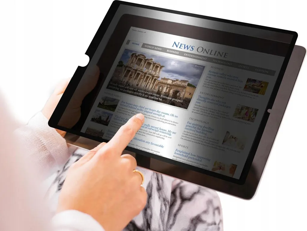 Filtre écran privé anti-reflet Gearlab pour tablette iPad 10.2 2019