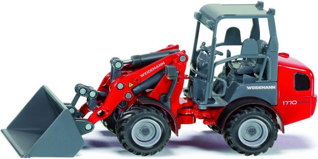 Siku Hoftrac WEIDEMANN modèle réduit de tracteur rouge ; Image du produit 