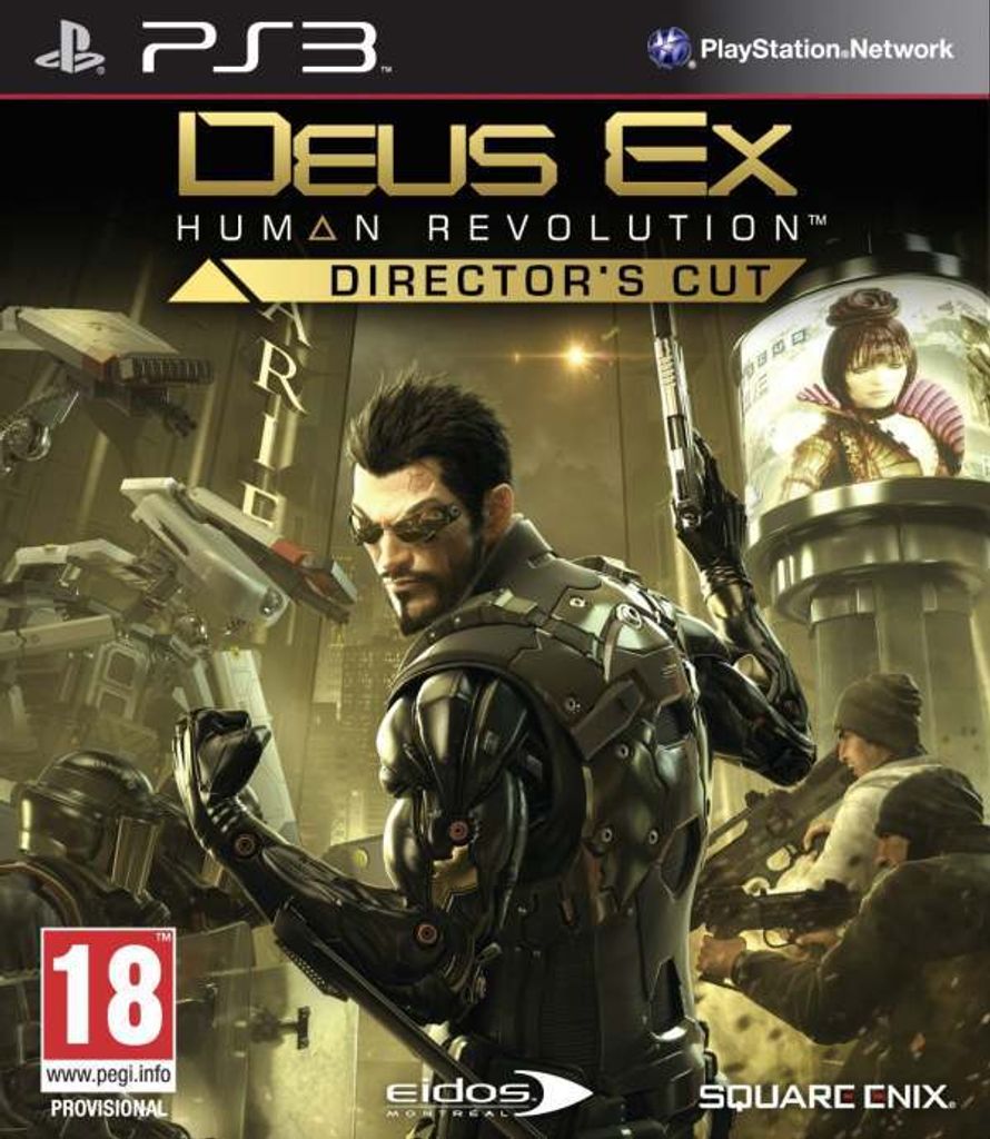 Square Enix Deus Ex : Human Revolution - Director's Cut, PlayStation 3, M (Reif), Physische Medien