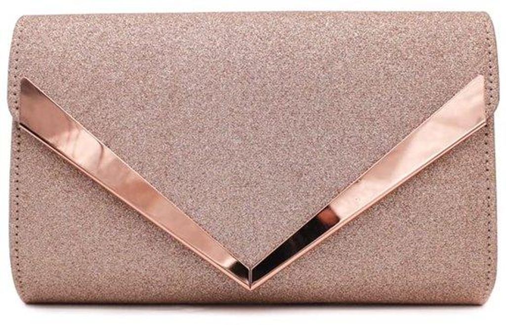 Rosa Kleine Clutch für Damen, Hochzeit, Gala, Party