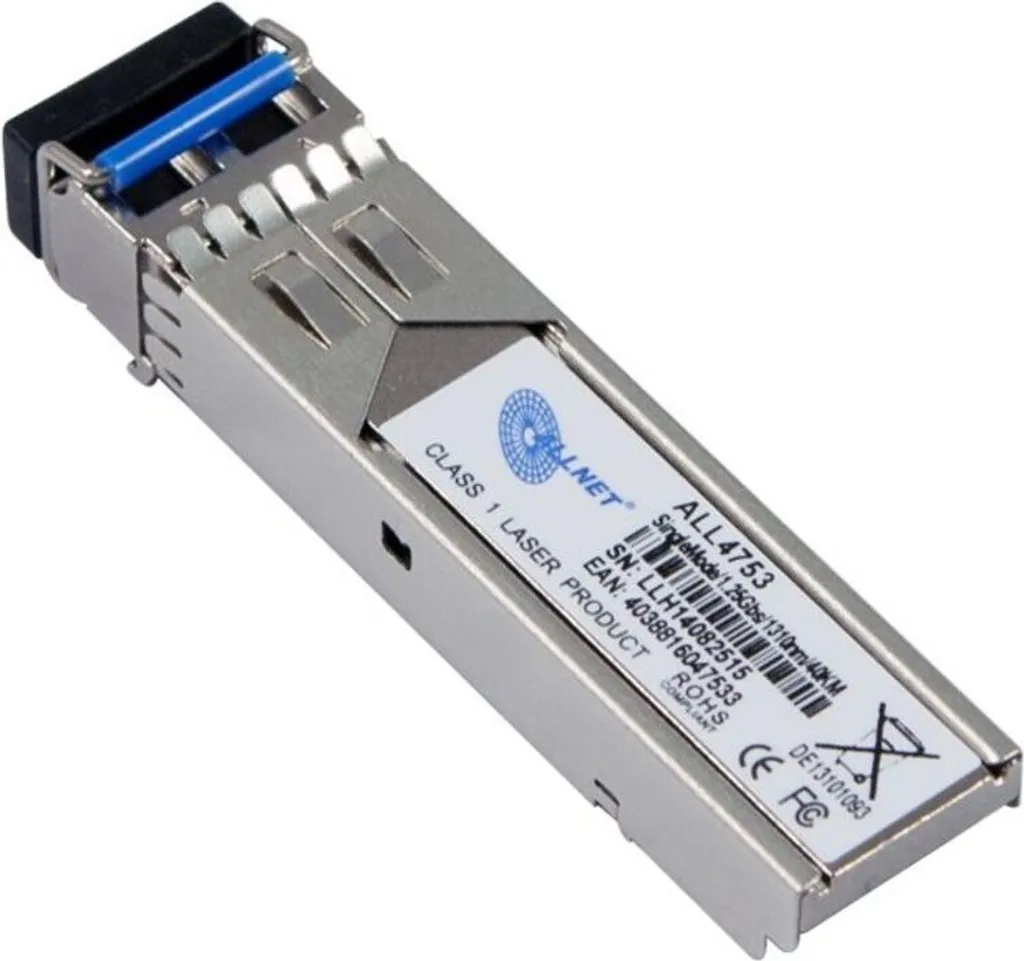 Transceiver Allnet ALL4753 1000Mbit LHX LC Portée 40KM Fibre Monomode