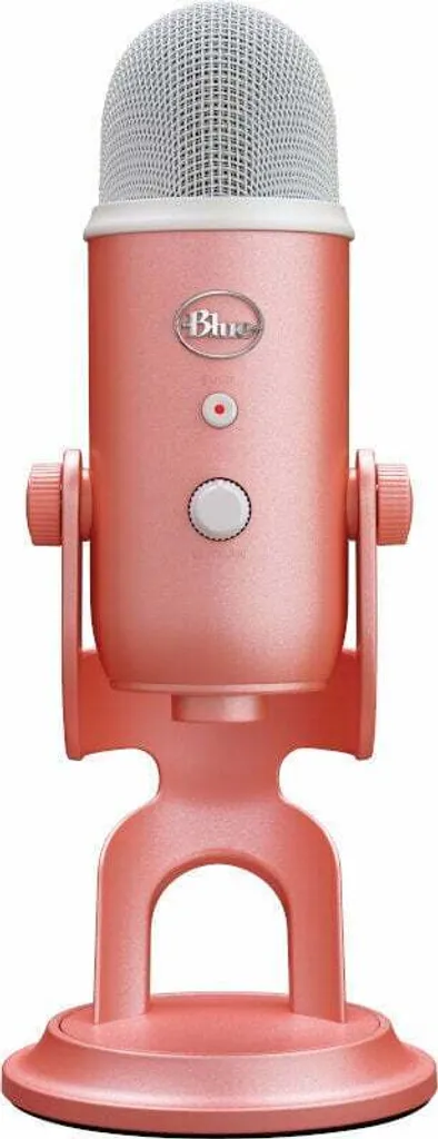 Microphone à condensateur Blue Yeti Sweet Pink avec quatre directivités