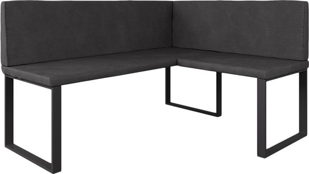 Eckbank Vicco Ravon Anthrazit 120 x 150 cm, Model 58491