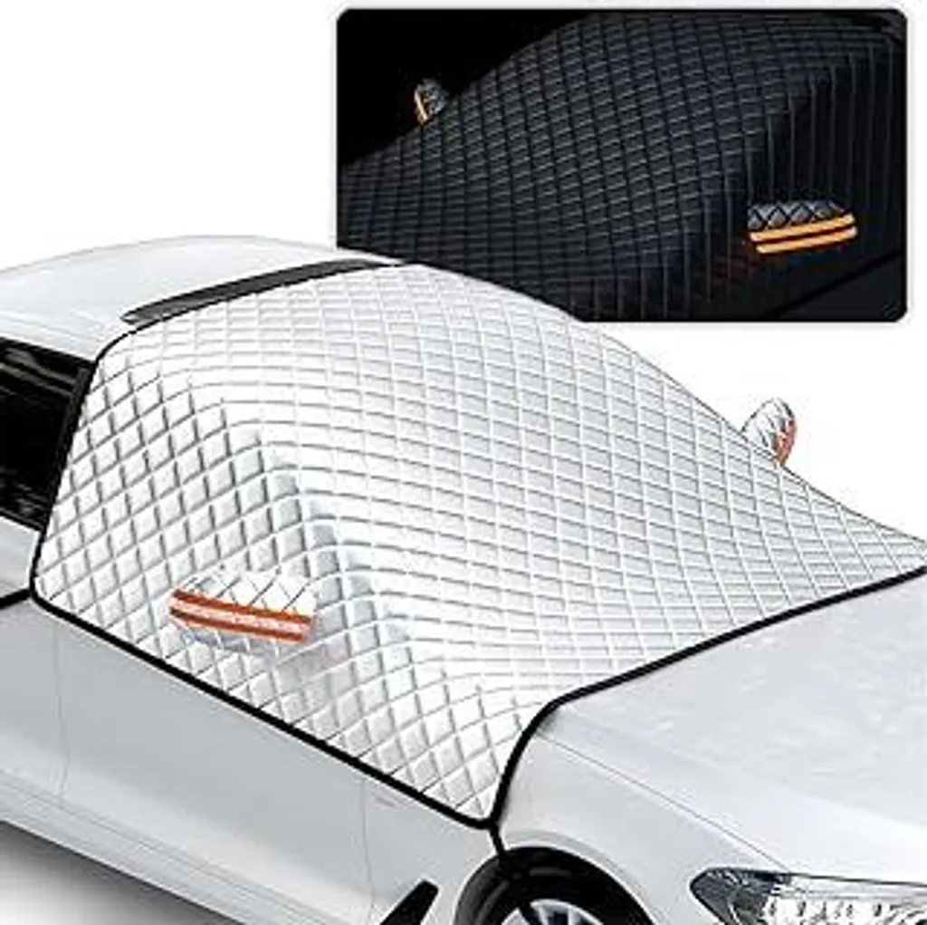 Copertura Parabrezza Invernale con 12 Magneti: Addio Ghiaccio sul Vetro