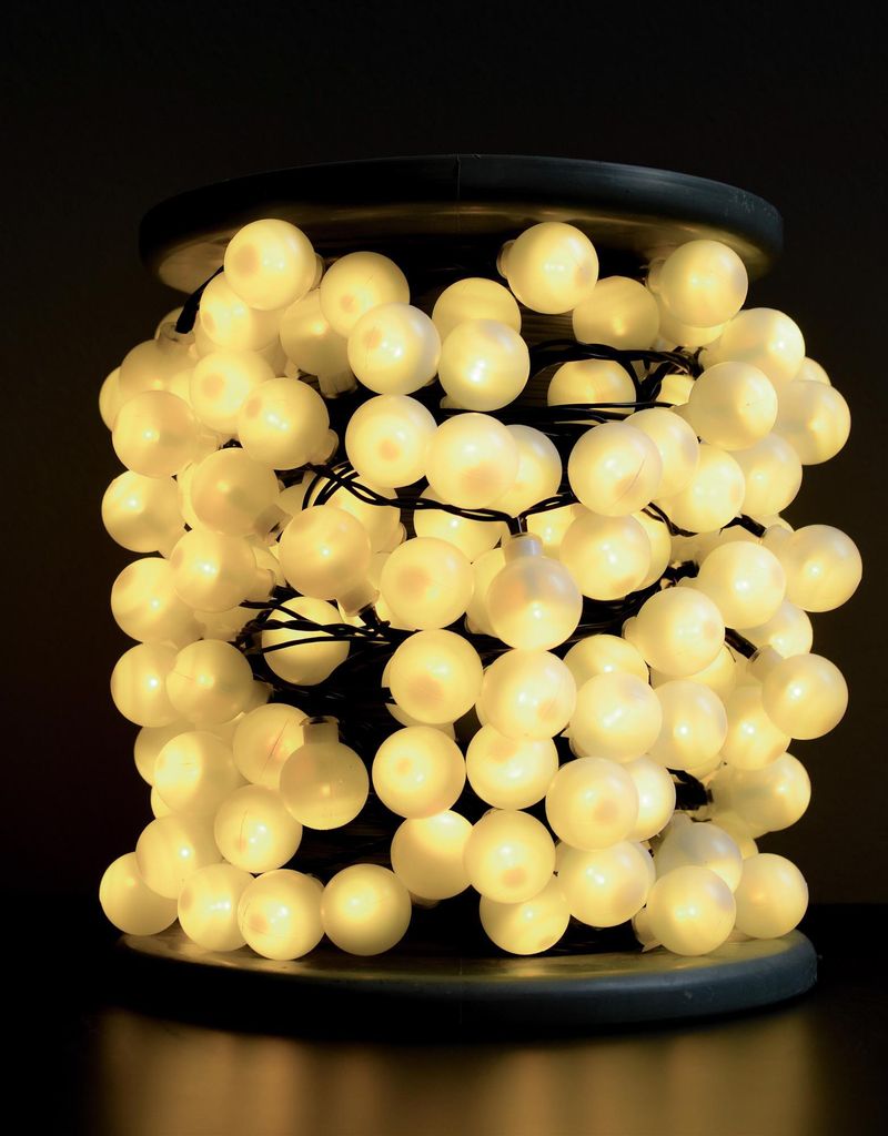 Lichterkette LED Kugeln 180 LEDs Party Garten Outdoor IP44  Produktbild 