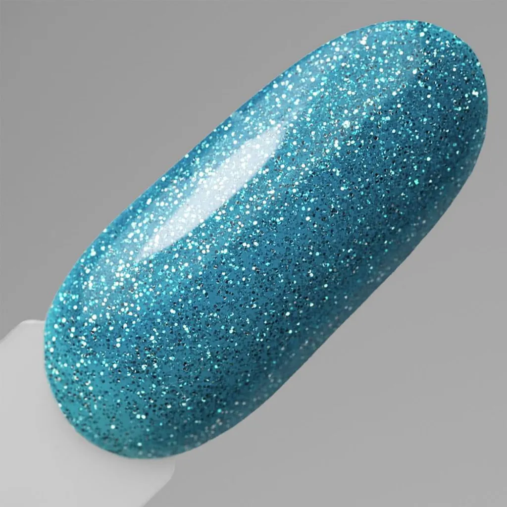 Vernis UV anti-écaillement Blues Flash Glitter AlleLac manucure 3 sem