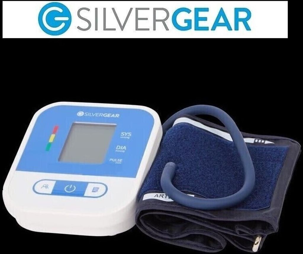 (SILVERGEAR) Digitálny monitor krvného tlaku LCD monitor Obrázok produktu 