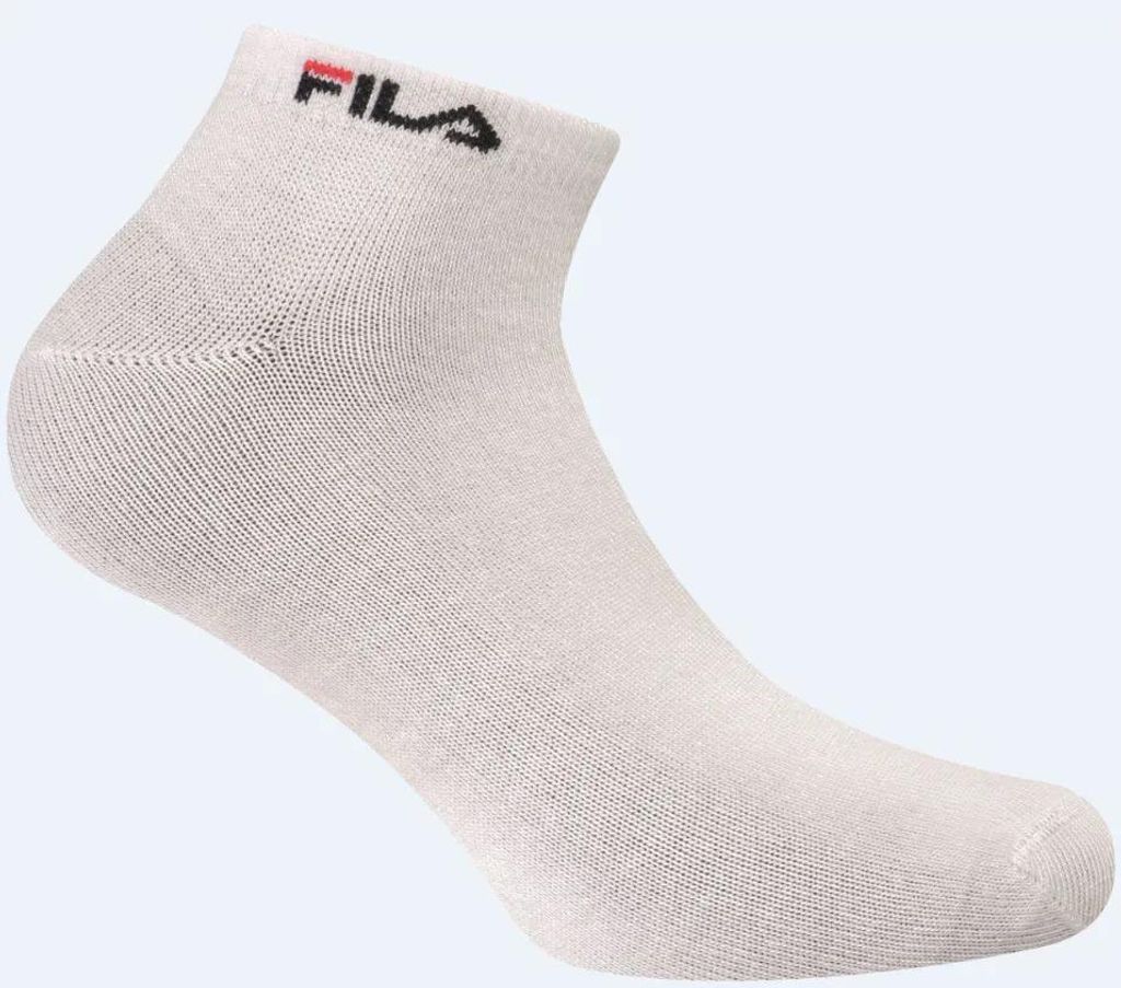 Fila Socken 3er-Pack Bamboo Uni Weiß 39-42