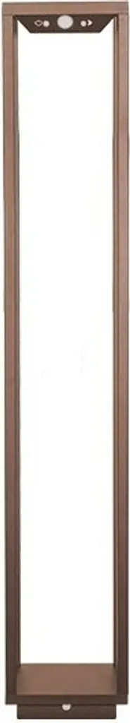 Lanterne Solaire Extérieure 100cm Corten pour Terrasse et Allée Design