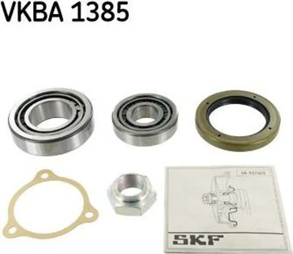 Supprimer les bruits de roue Daily avec le kit roulement VKBA 1385
