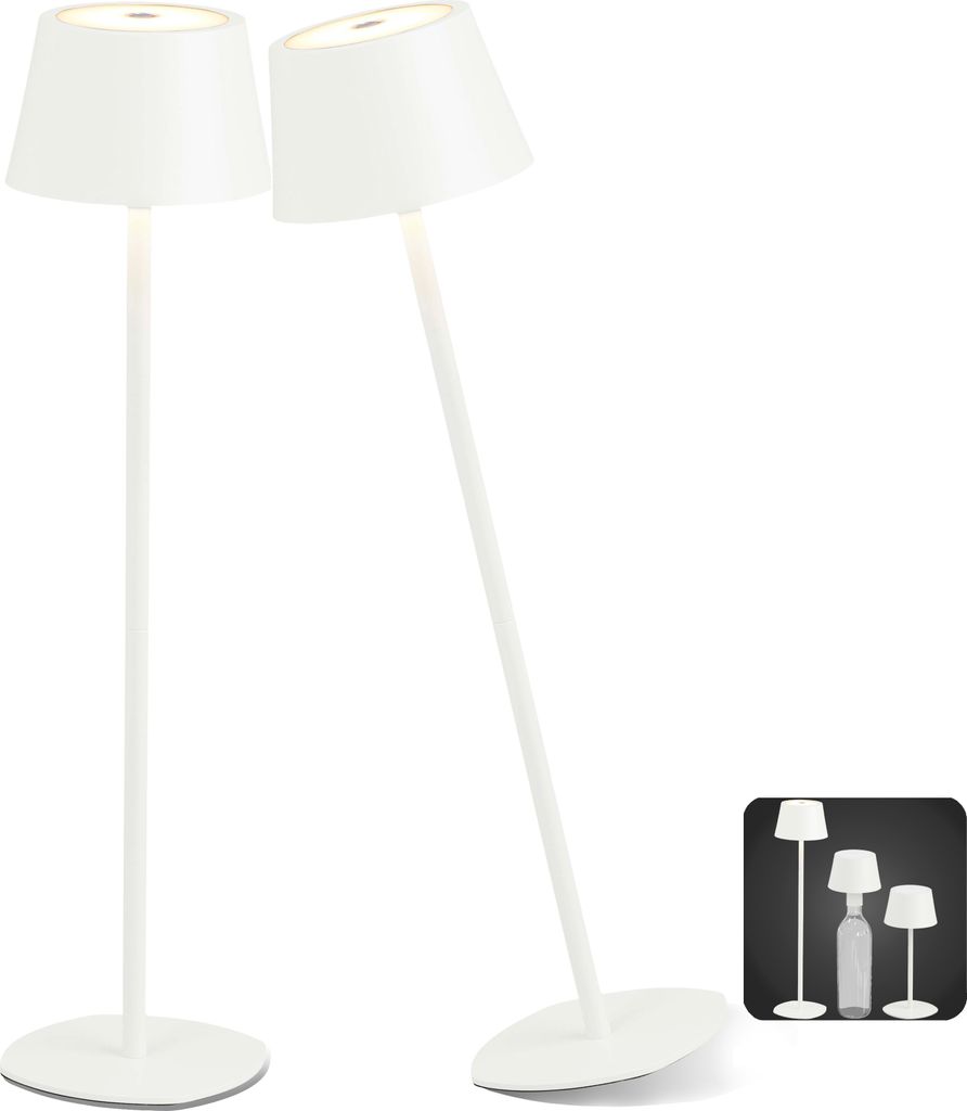 LED Tischlampe Flaschenleuchte 3in1 max. 45cm hoch Produktbild 