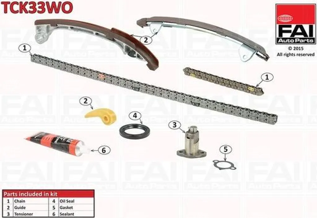 Kit Chaîne de Distribution pour Toyota : Réparer Avensis, Camry et RAV4