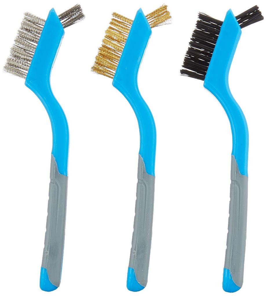 Silverline - Mini spazzole a filo, set da 3 pezzi Immagine del prodotto 