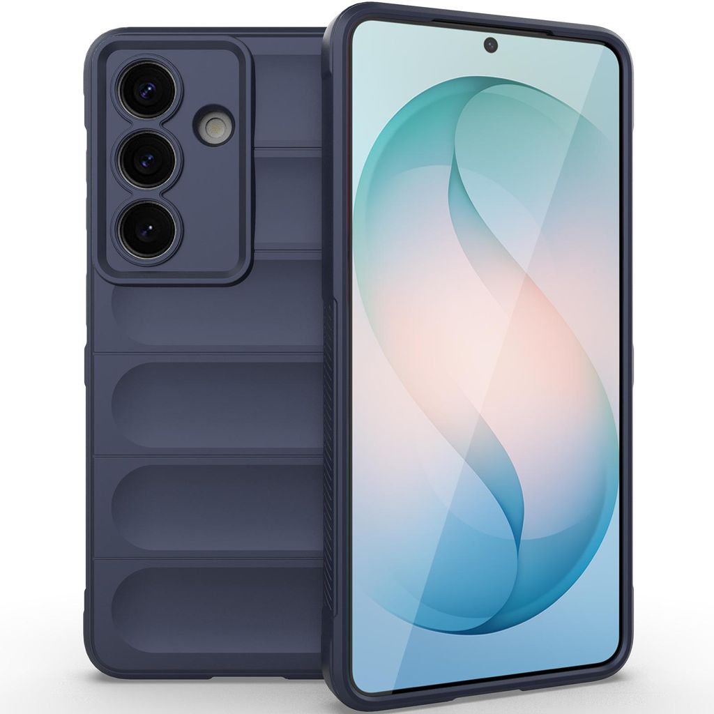 Handyhülle für Samsung Galaxy S26 Weich TPU Silikon Stossfest Anti-rutsch Hülle Dunkelblau