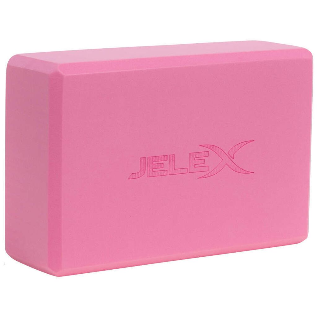 Einheitsgröße JLX-143|JELEX Relax Fitness Yoga Block rosa