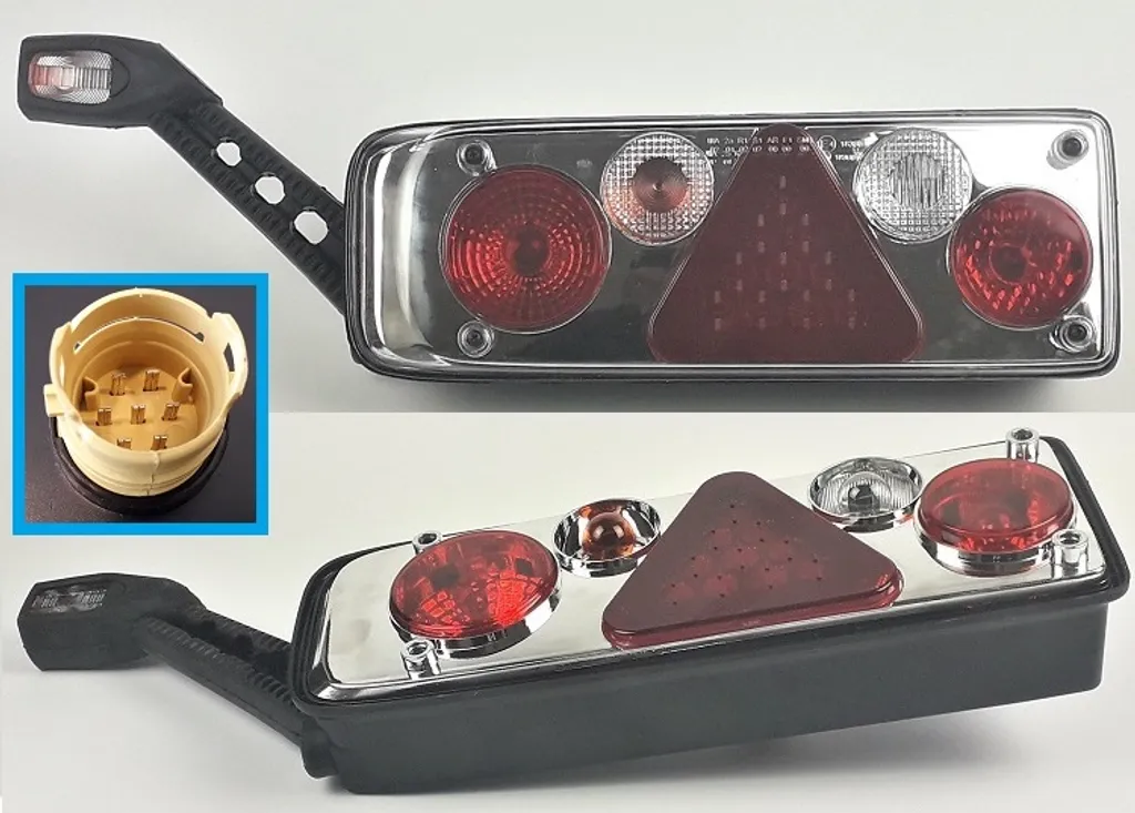 Sicurezza Krone: Fanale Sinistro con Luce Parcheggio e Spina 24V