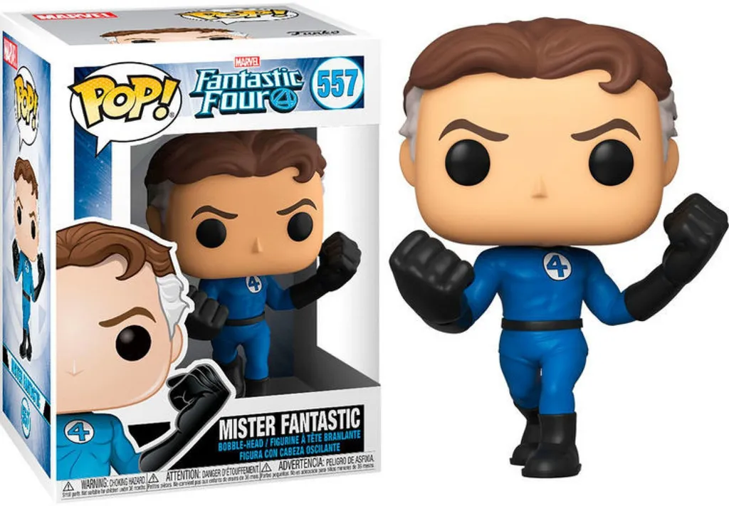 Marvel Fantastic Four : Mister Fantastic 557 Funko Pop Figurine Vinyle