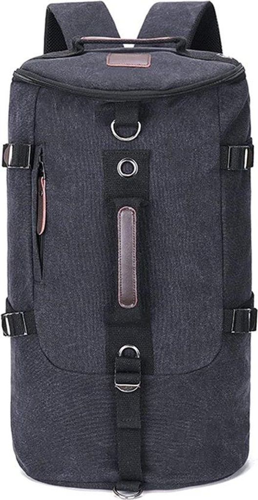 Große Outdoor-Tasche, 35 Liter, große, schwarze, Reise-Tasche, Taktische Rucksack, Wandertasche für Männer und Frauen, Camping, Wandern