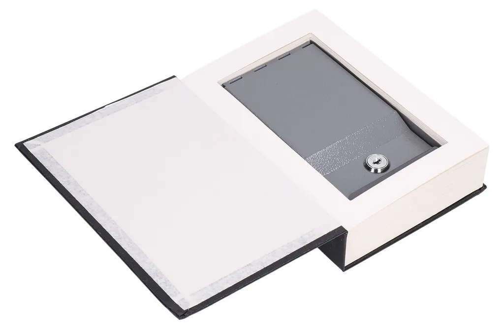 Coffre-fort livre avec 2 clés haute sécurité pour bijoux et argent - 3