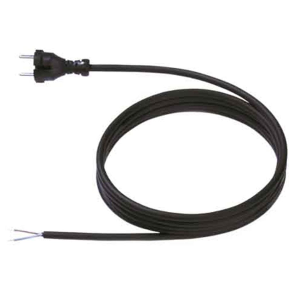 BACHMANN Neopren-Zltng. 2x1.5 5m schw., H07RN-F 24G/AEH