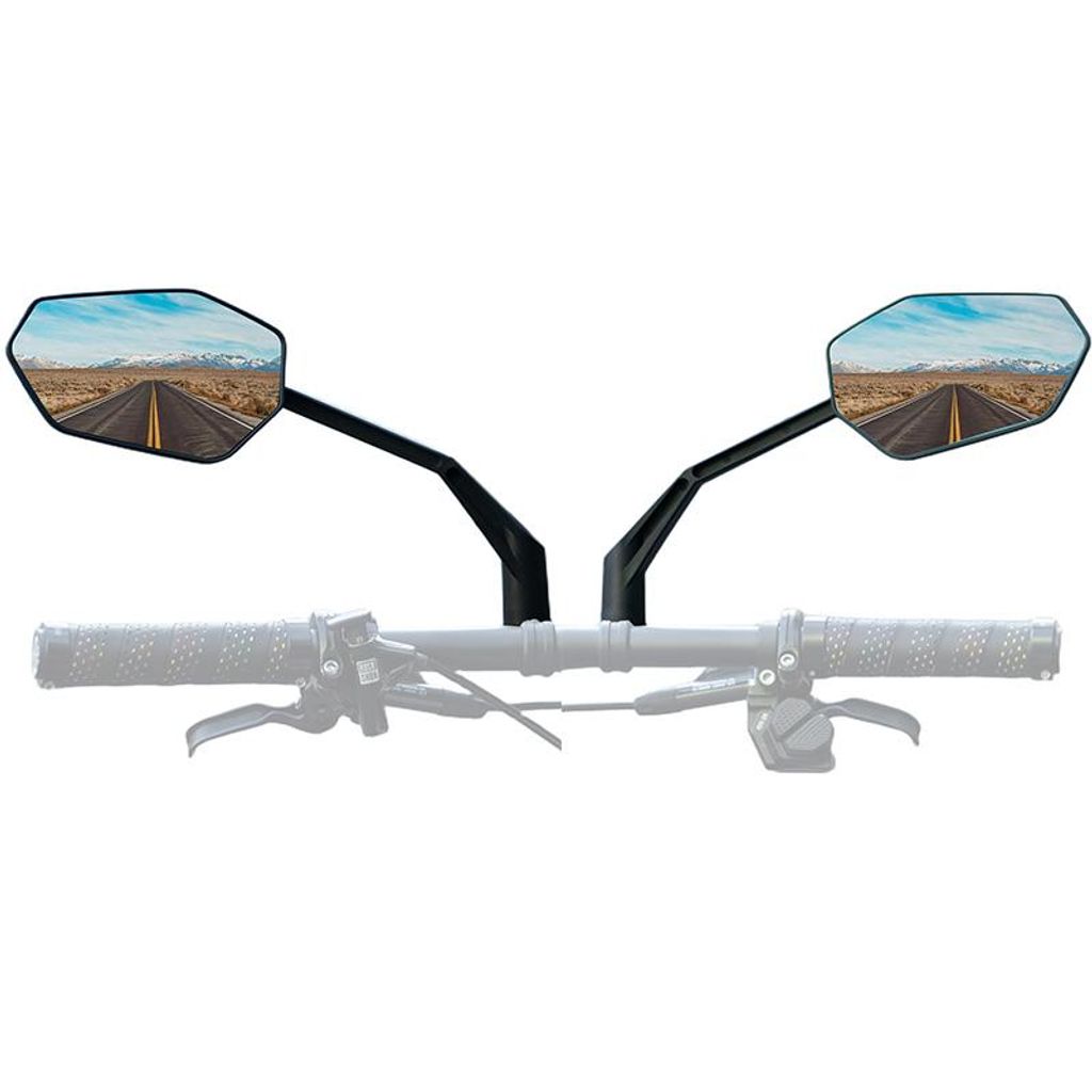 ROCKBROS Fietsspiegel Set HD 360°, anti-reflecterend, Productafbeelding 