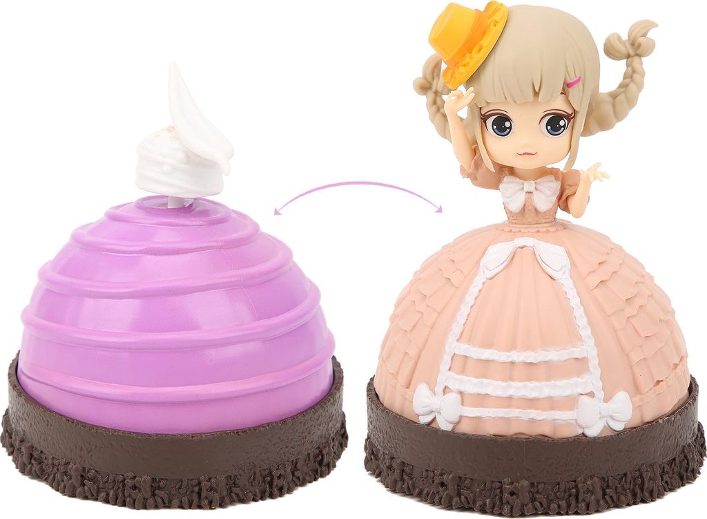 Cartoon PVC Prinzessin Puppe Spielzeug Dekoration Geburtstag Geschenk Kinder Baby Mädchen Modell ToyDoll