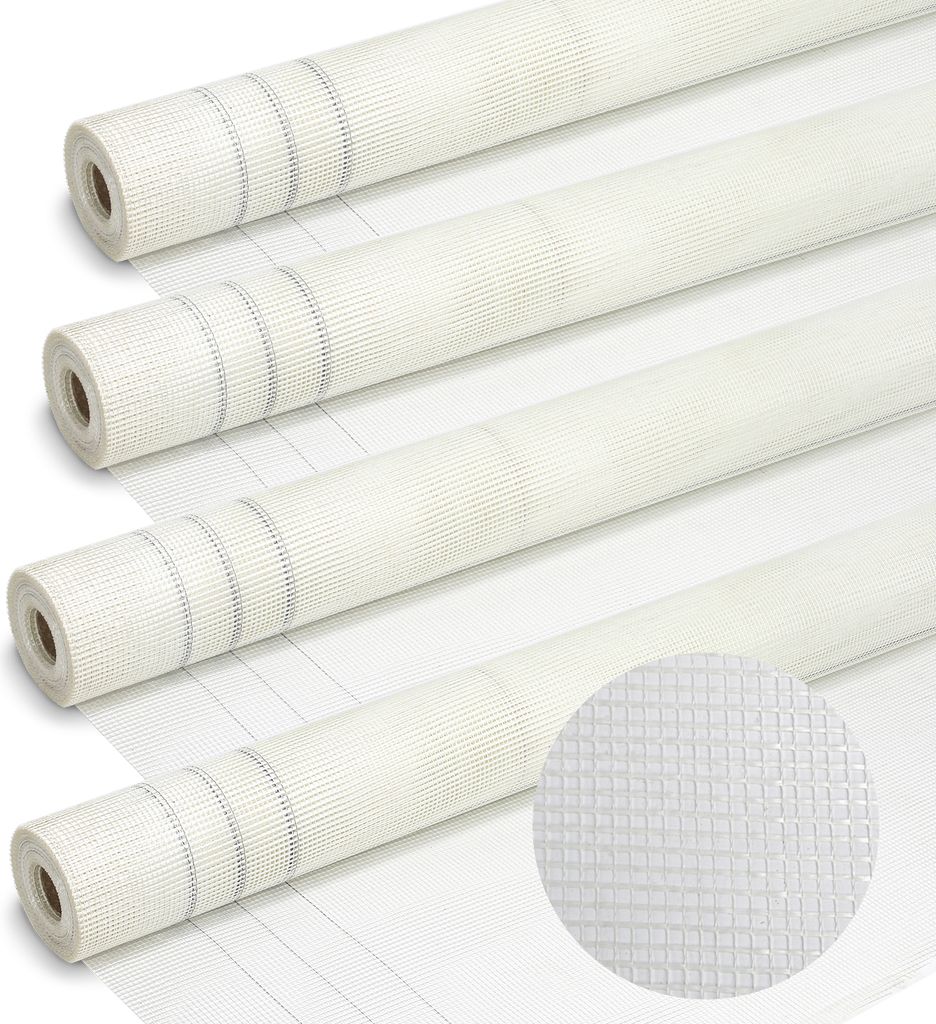 Bettizia 200m² Armierungsgewebe Putzgewebe (1m x 50m) Produktbild 