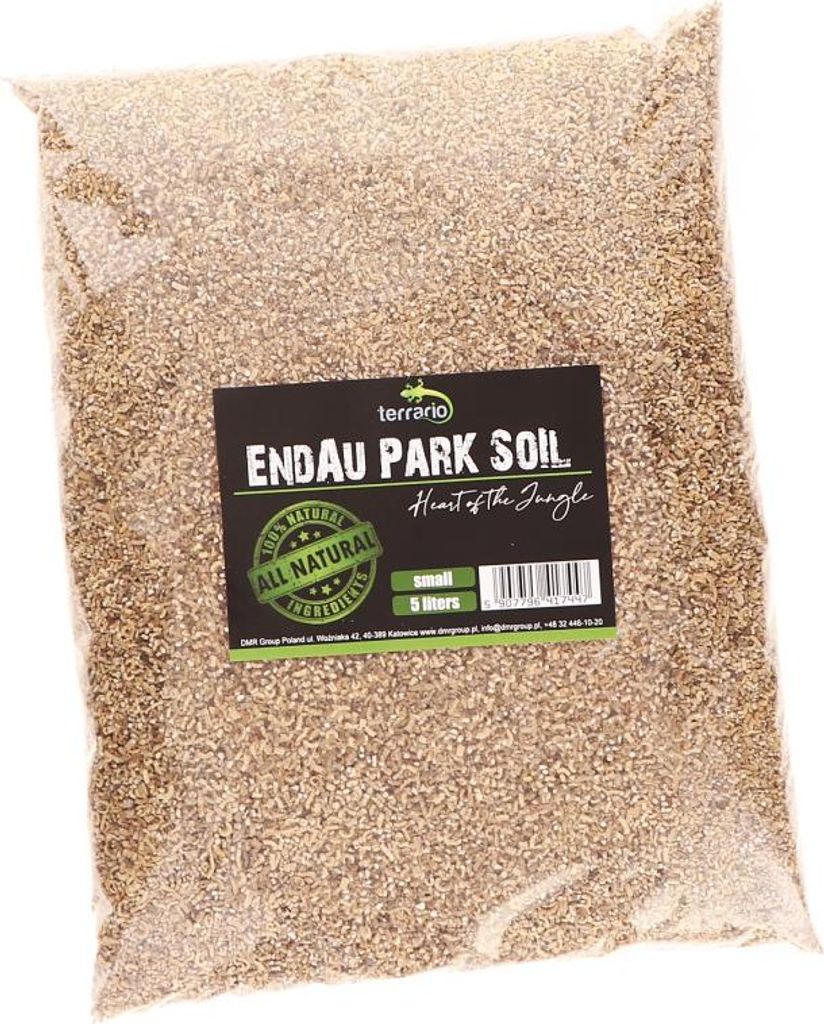 Terrario Endau Park Erde Klein 5l - feiner Vermikulit Terrario