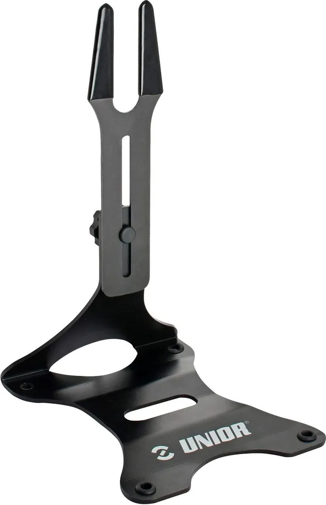 Support de sol pour vélo Unior 1693H réglable noir - Rangement universel