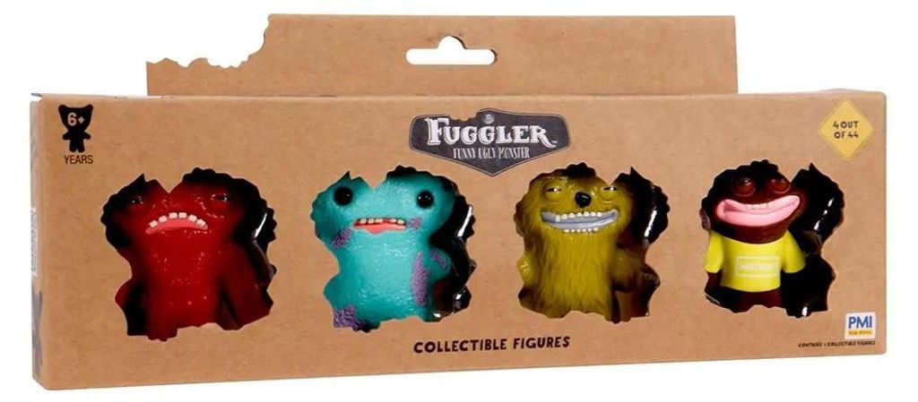 Fuggler S1 Collectible Figures - 4 Pack (Assortment)