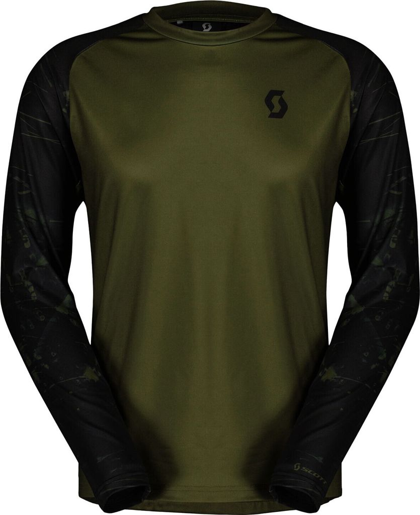 SCOTT Herren Langarmshirt Trikot Trial Storm LS