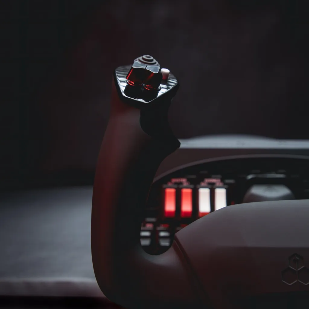 Joug de simulation Honeycomb Alpha Flight Controls avec panneau switch - 7