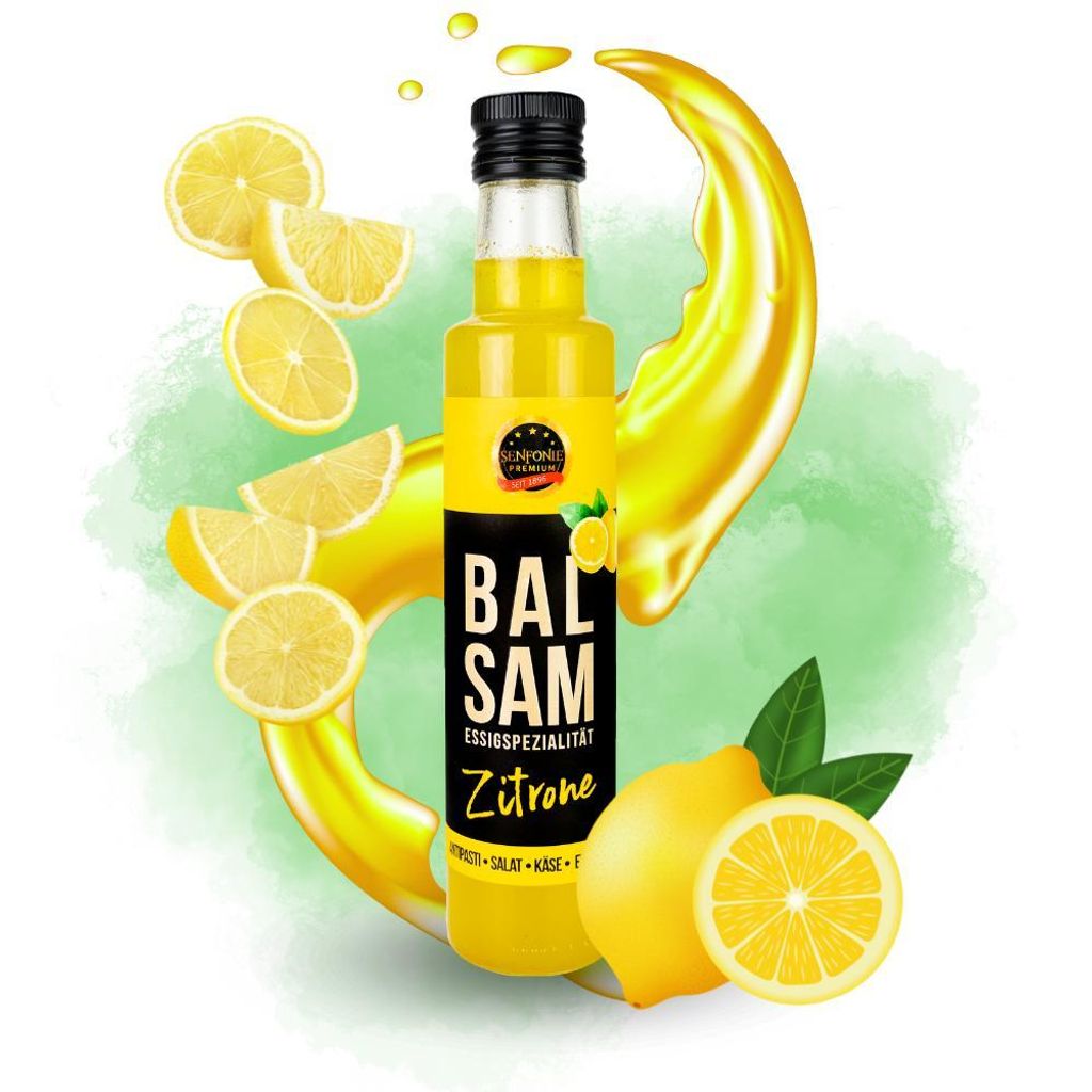 Fruchtbalsam-Essig Zitrone, 250 ml