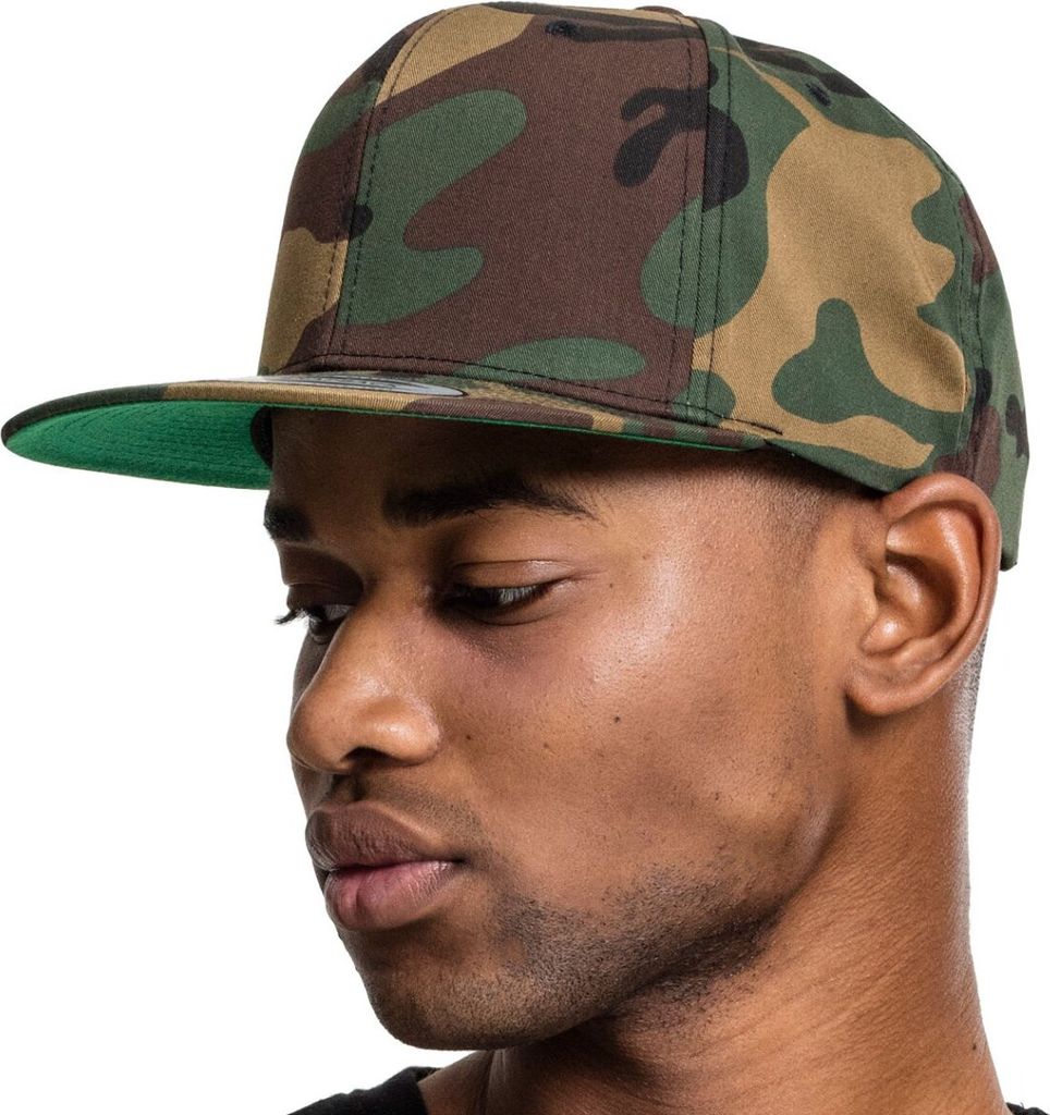 Flexfit Classic Snapback Cap - wood camo Produktbild 
