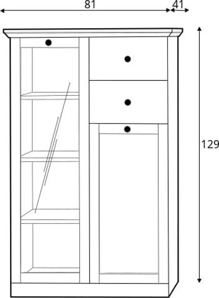 Buffet bas Brandson en métal anthracite : Buffet de rangement polyvalent