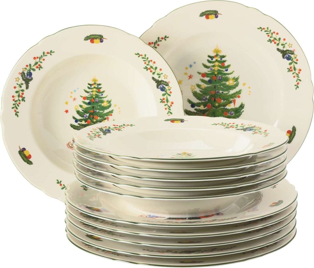 Seltmann Weiden Marie-Luise Weihnachten Jídelní sada 12 ks Produktbild 