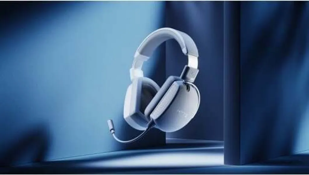 Casque sans fil HYTE Eclipse HG10 gris clair avec microphone antibruit HD - 5