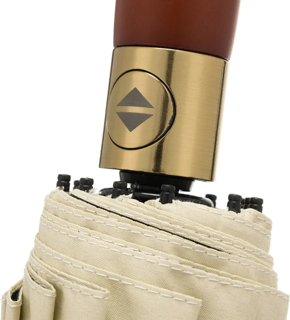 Petit parapluie de poche Peterson Kaii Blanc - Accessoire de pluie chic