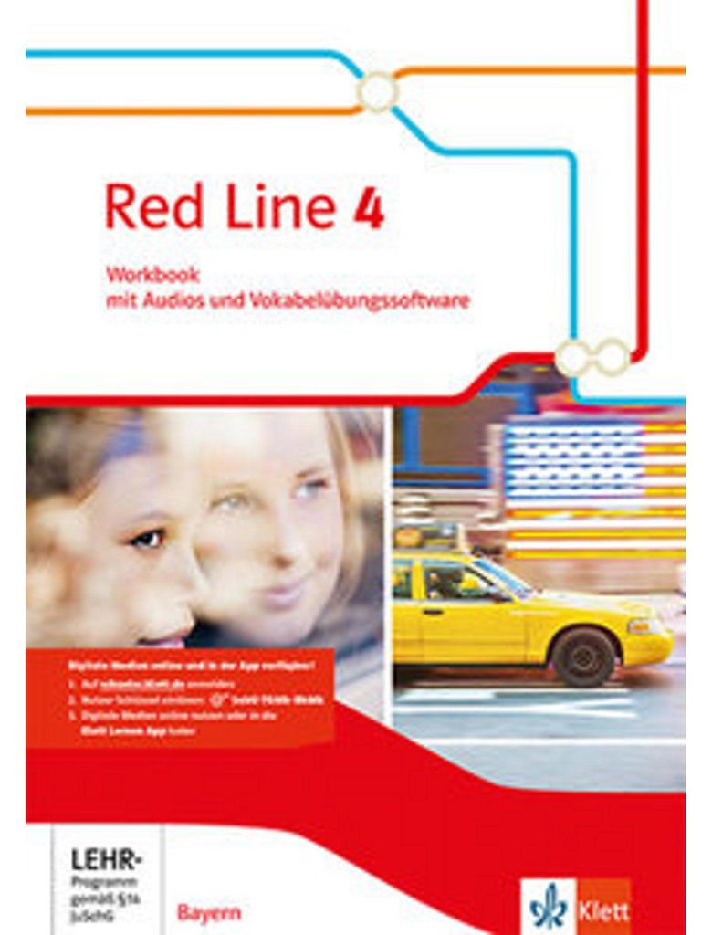 Red Line 4. Ausgabe Bayern. Workbook mit Audios und Produktbild 