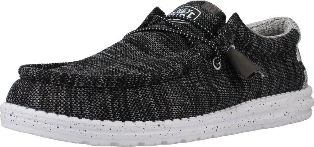 HEY DUDE WALLY STRETCH MIX Šedá Obrázok produktu 