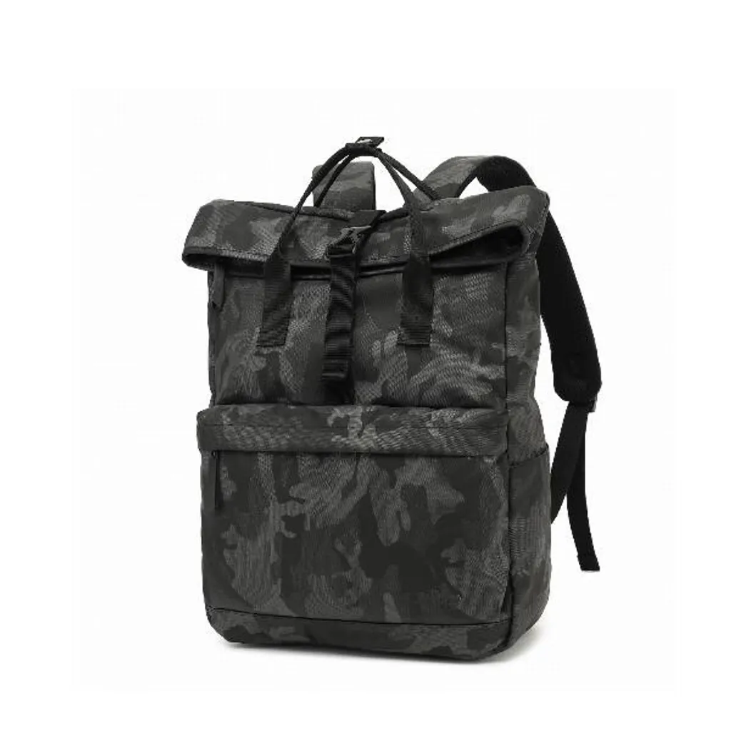 Sac à dos robuste Celly VENTUREPACKCAMO en Polyester et Cuir Noir Gris