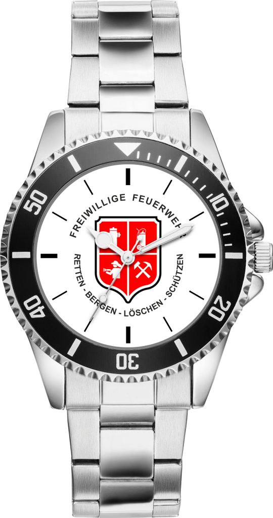 Feuerwehr Feuerwehrmann Geschenk Uhr Armbanduhr 20550 Produktbild 