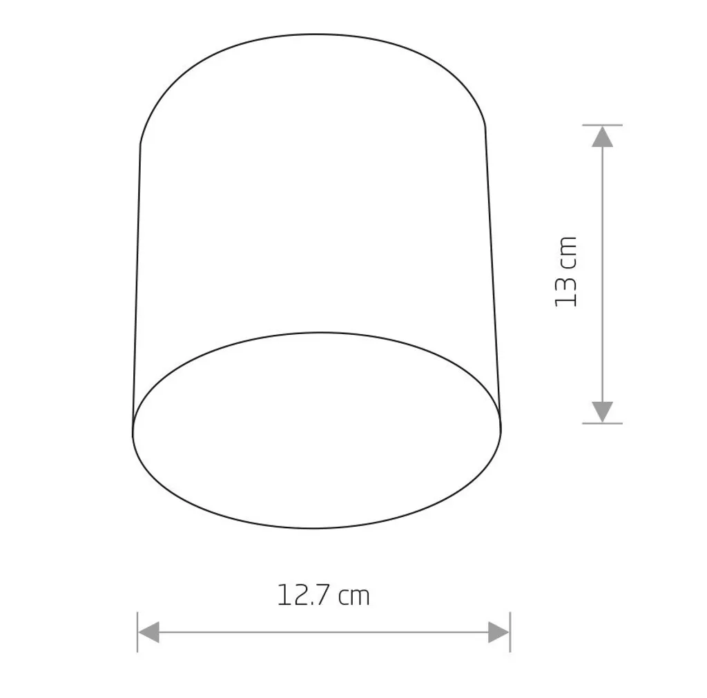 Luminaire LED noir en acier avec diffuseur plexi POINT PLEXI 6526 - 2