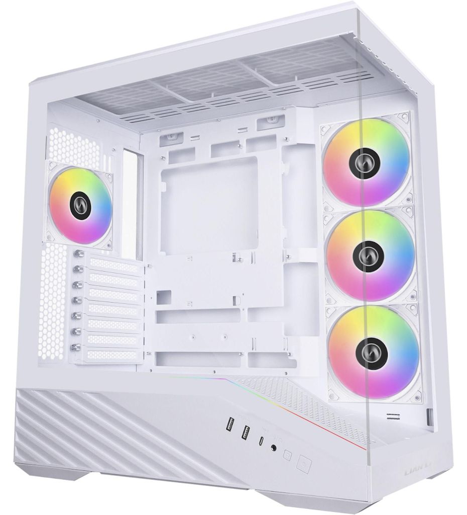 Lian Li Vector V100, Midi Tower, PC, Schwarz, Transparent, Produktbild 