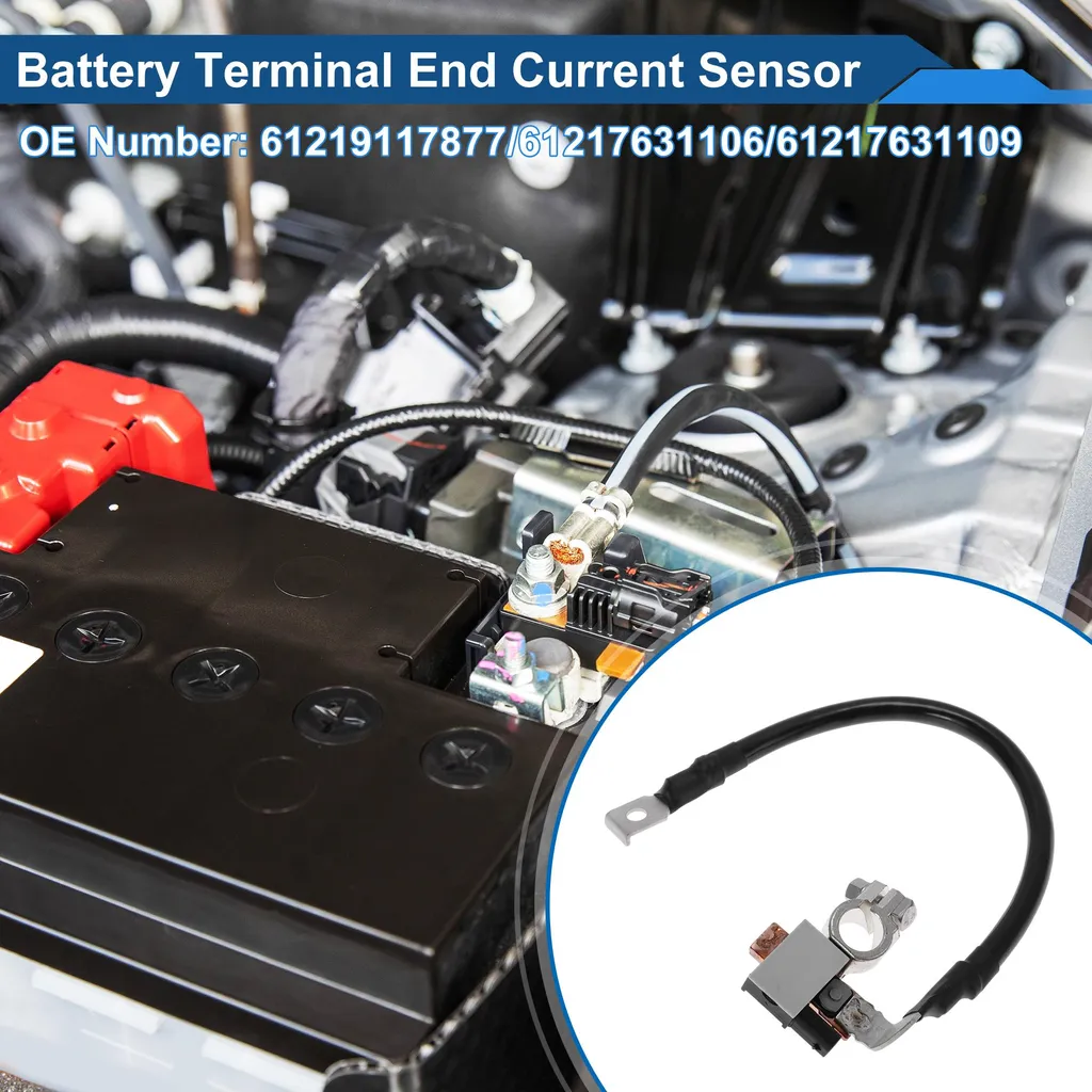 Capteur de Courant de Batterie 61219117877 pour BMW 320i et 230i