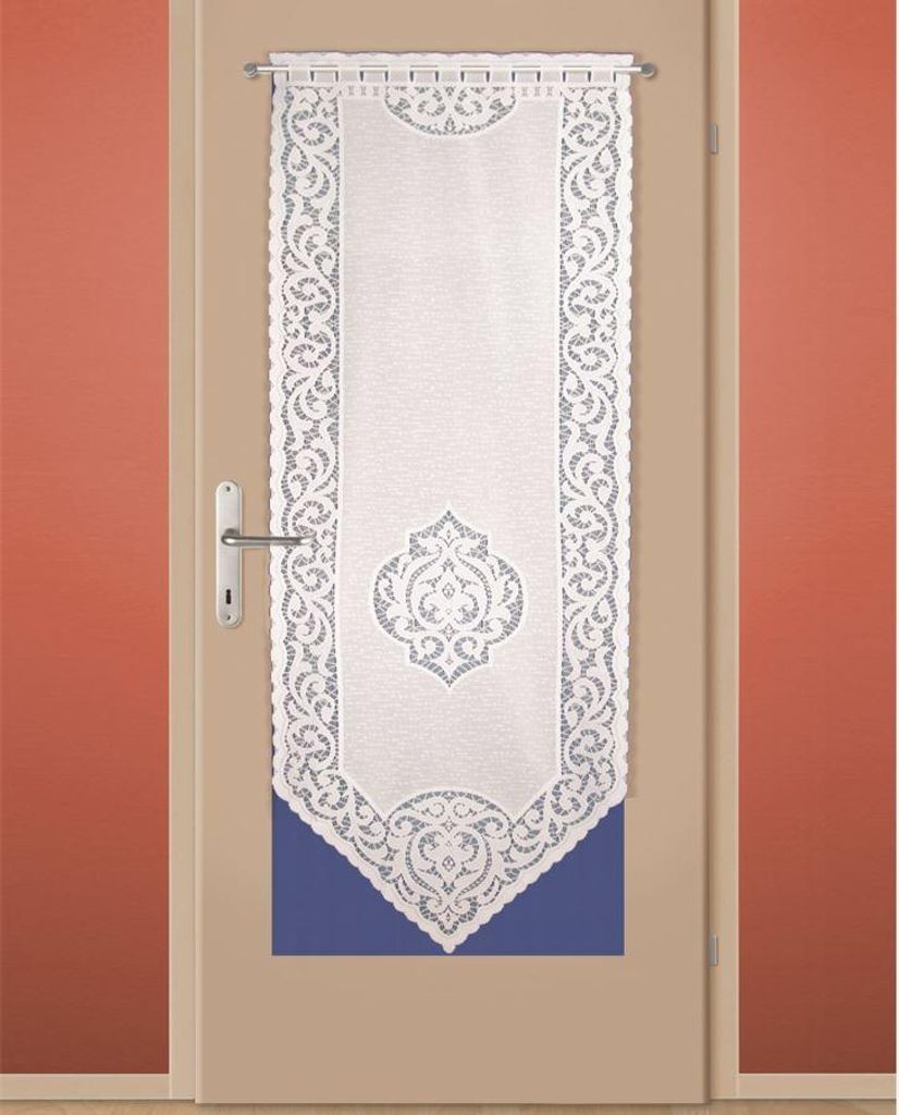 Türpanneau aus Jacquard-Gewebe mit Sichtschutz